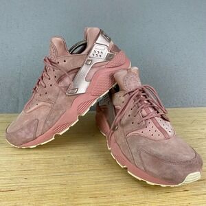 Nike Air Huarache Premium Rust Pink Mens Size 10 Running Shoes 704830-601
